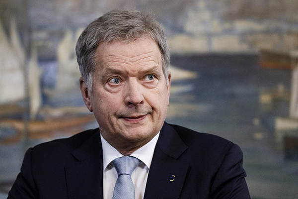 Niinistö ei usko Yhdysvaltain enää kiinnostuvan Ukrainasta